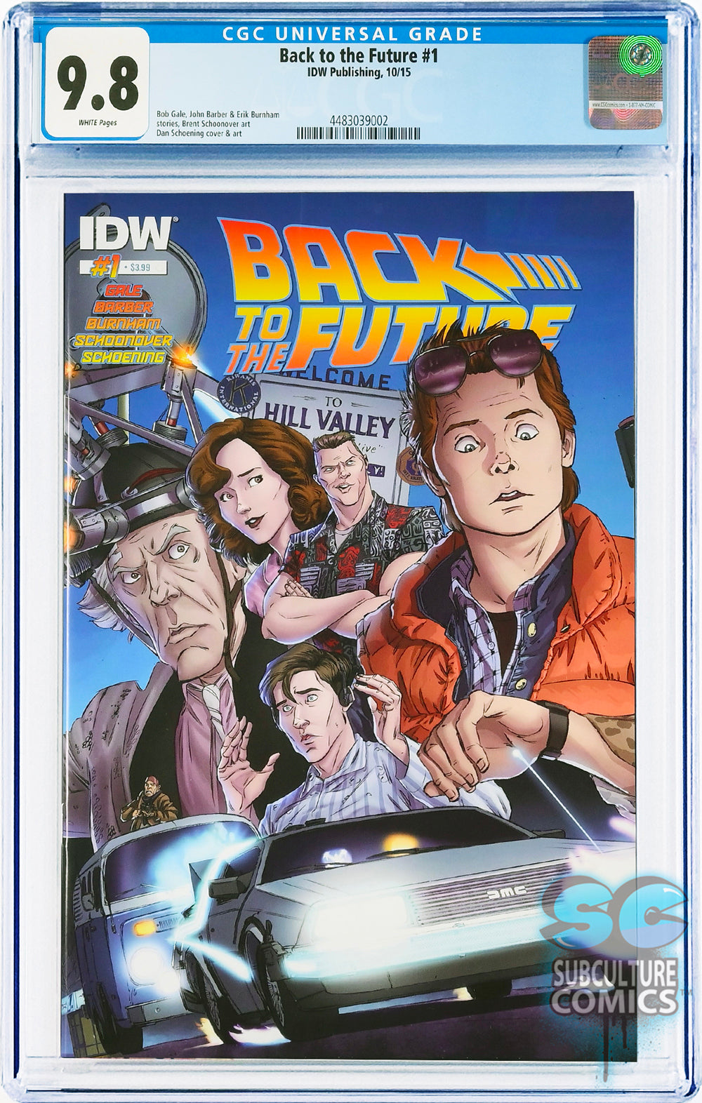 Back to the Future #1 CGC 9.8