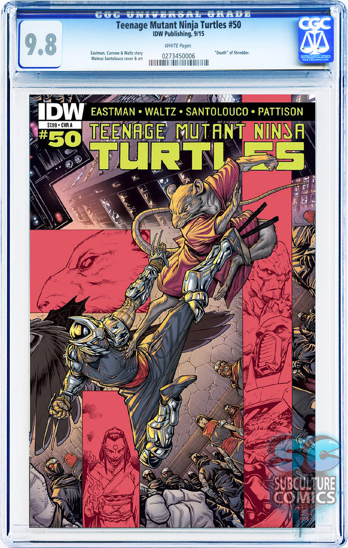 Teenage Mutant Ninja Turtles #50 CGC 9.8