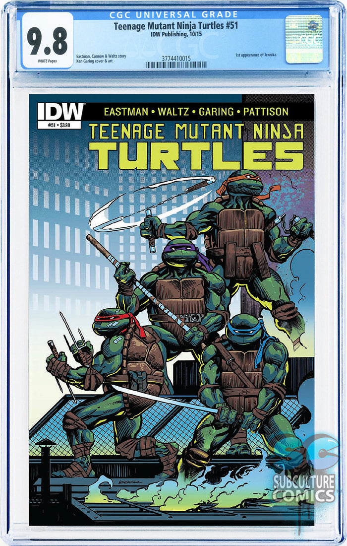 Teenage Mutant Ninja Turtles #51 CGC 9.8