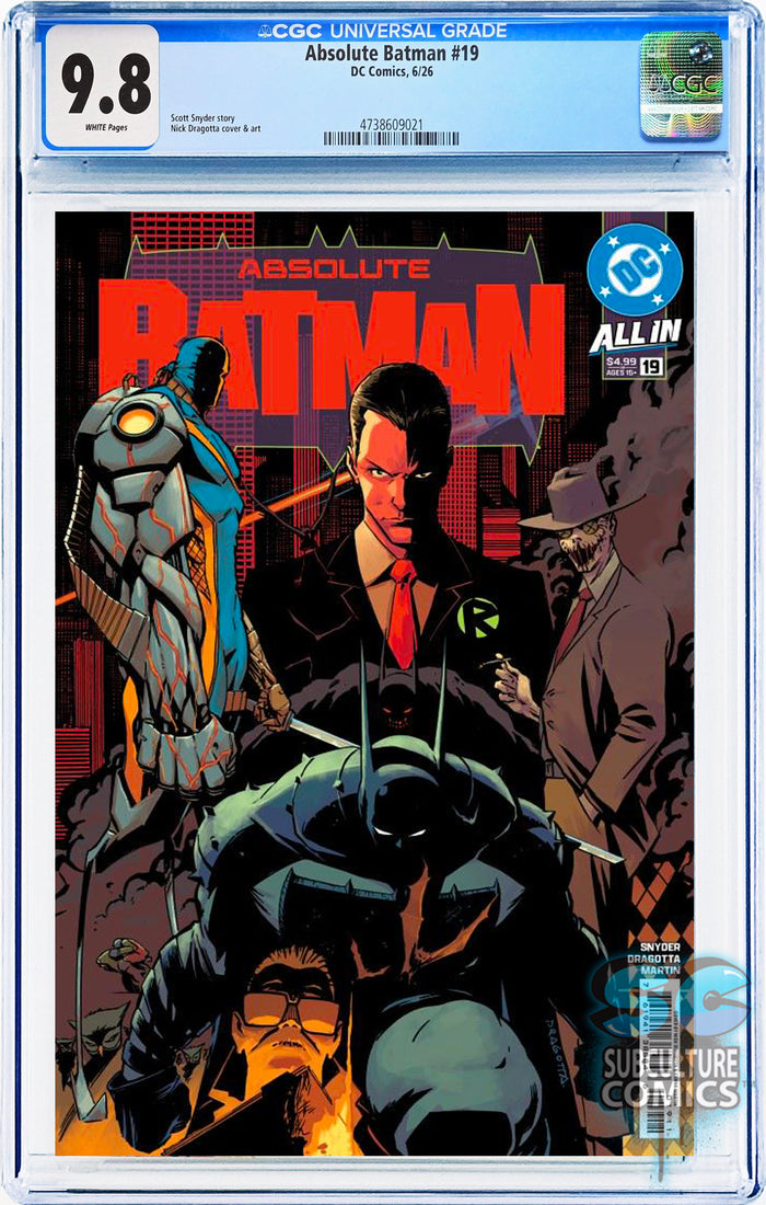 Absolute Batman #19 CGC 9.8