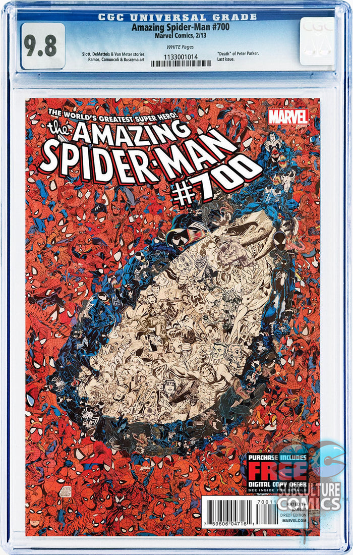 Amazing Spider-Man #700 CGC 9.8