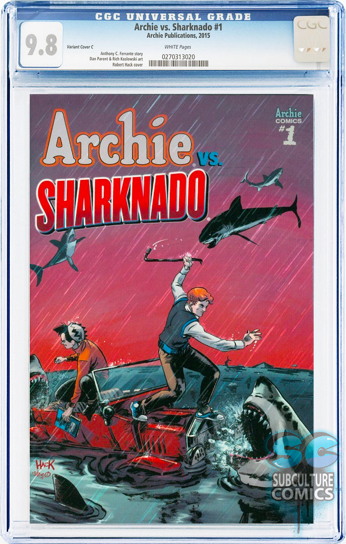 Archie vs. Sharknado #1 Variant Cover C CGC 9.8