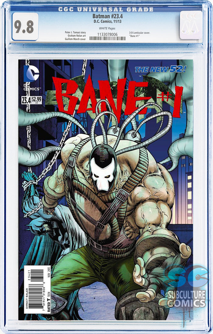 Batman #23.2 (Bane #1) CGC 9.8