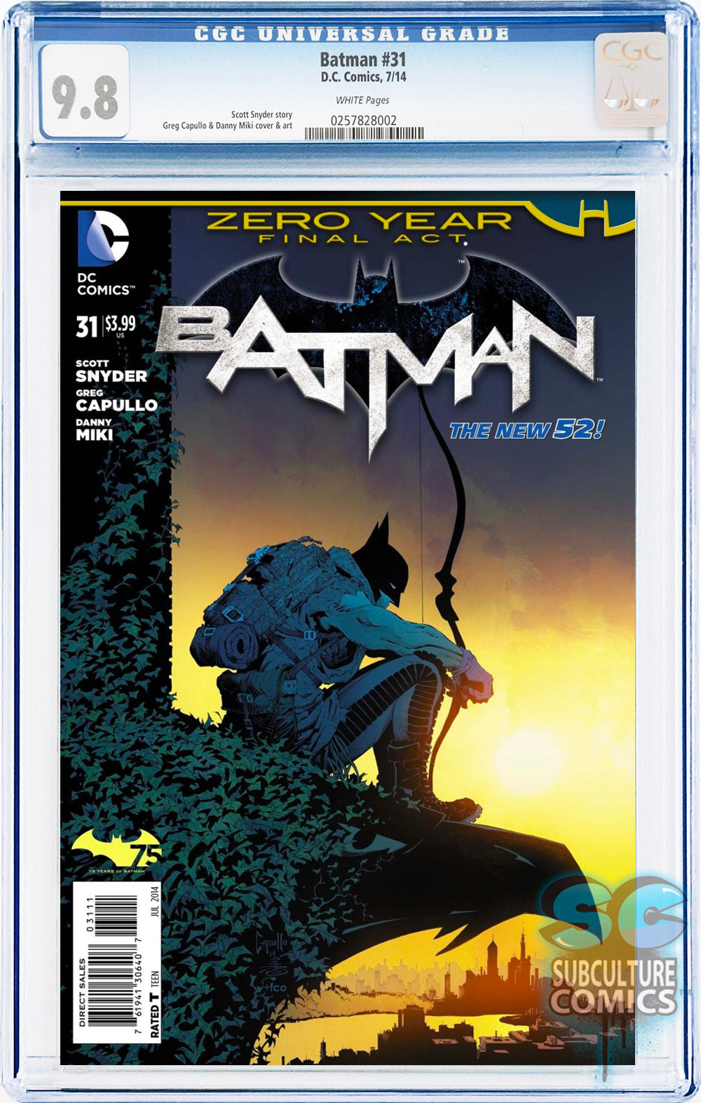 Batman #31 CGC 9.8