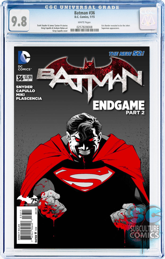 Batman #36 CGC 9.8