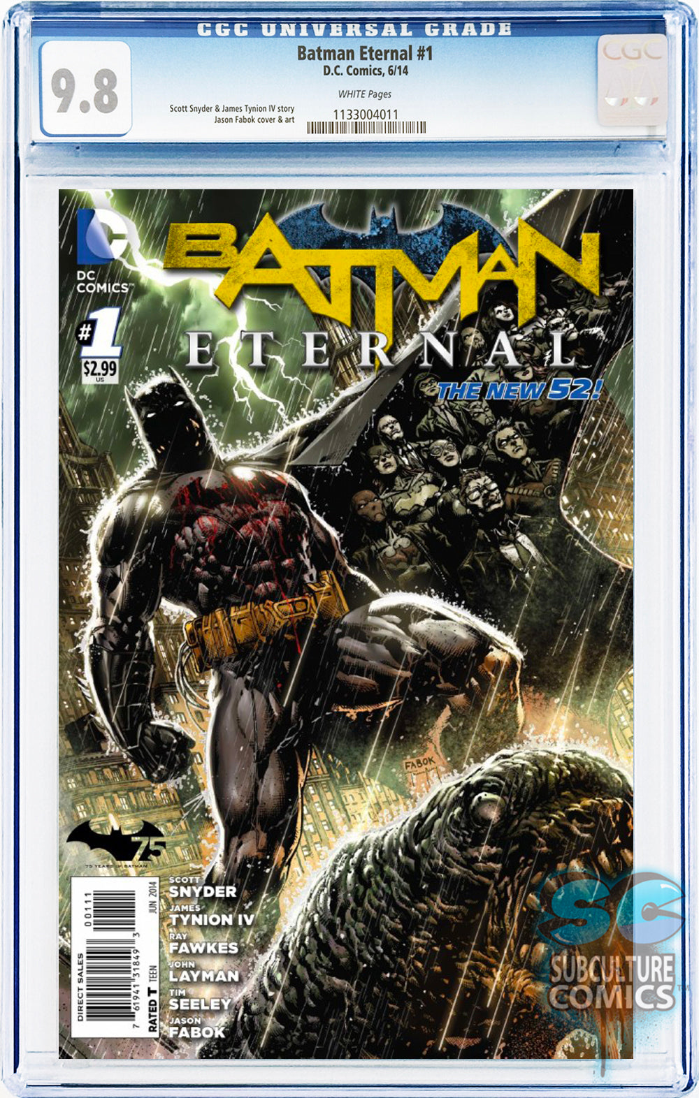 Batman Eternal #1 CGC 9.8