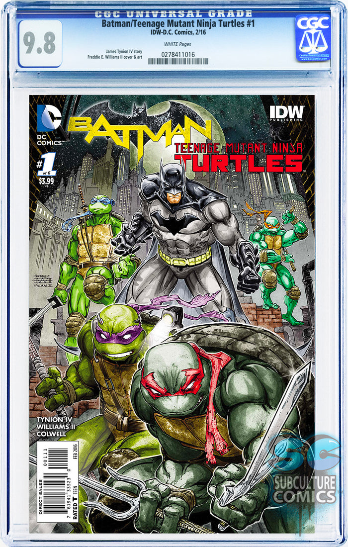 Batman / Teenage Mutant Ninja Turtles #1 CGC 9.8
