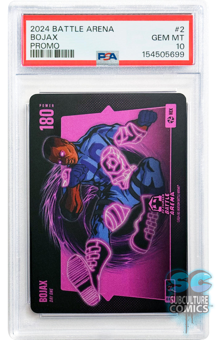 2024 Bo Jackson Battle Arena Alpha Edition: Bojax 1st Day Hex Promo #2 - PSA 10 Gem Mint