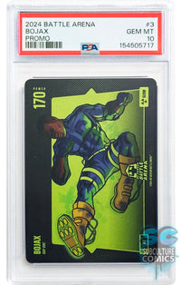 2024 Bo Jackson Battle Arena Alpha Edition: Bojax 1st Day Glow Promo #3 - PSA 10 Gem Mint