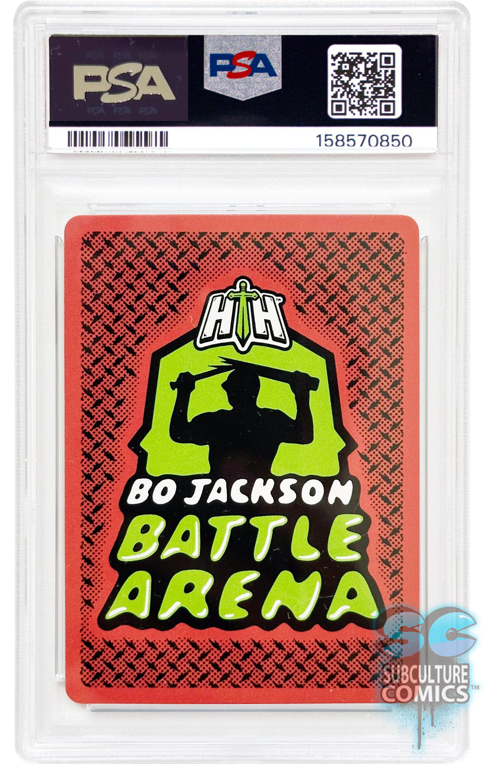 2024 Bo Jackson Battle Arena Alpha Edition: Bojax 1st Day Fire Promo #4 - PSA 10 Gem Mint