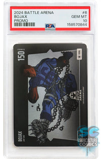 2024 Bo Jackson Battle Arena Alpha Edition: Bojax 1st Day Steel Promo #6 - PSA 10 Gem Mint