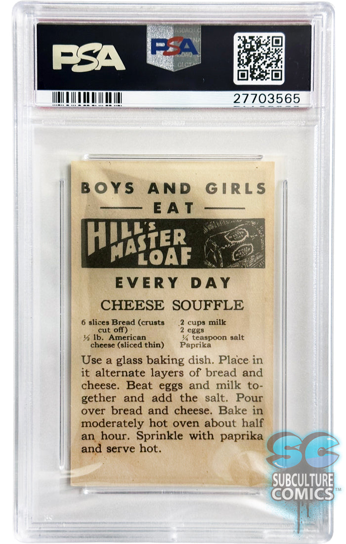 1937 D131 Mickey Mouse Race Around the World London, England PSA 7