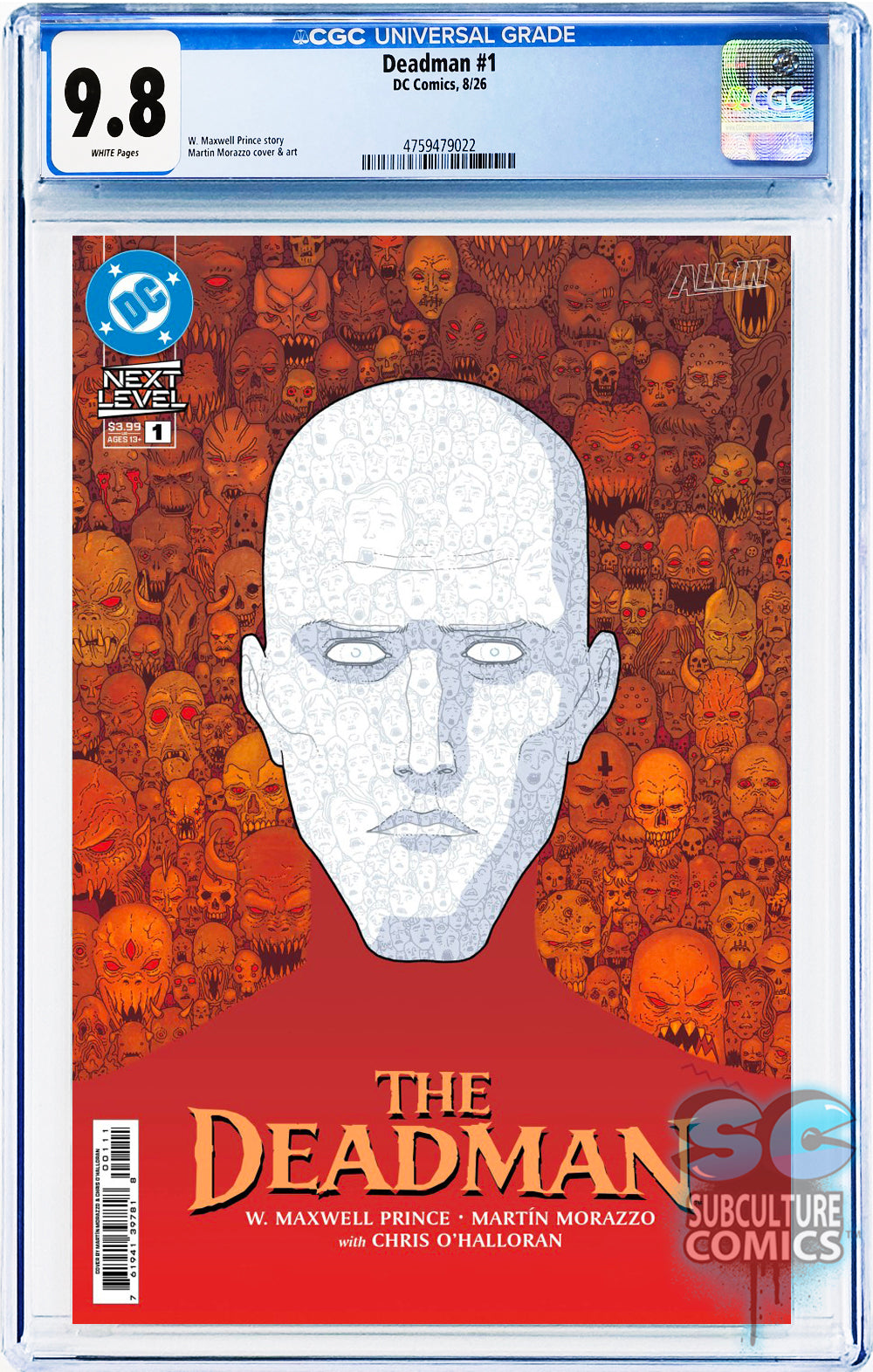Deadman #1 CGC 9.8