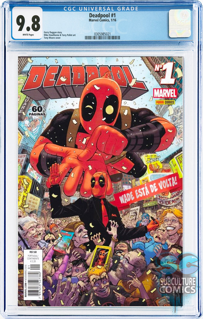 Deadpool #1 CGC 9.8