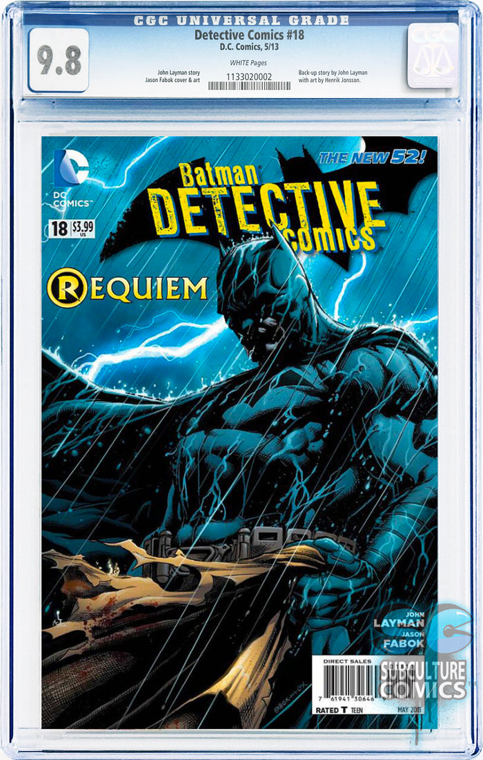 Detective Comics #18 CGC 9.8