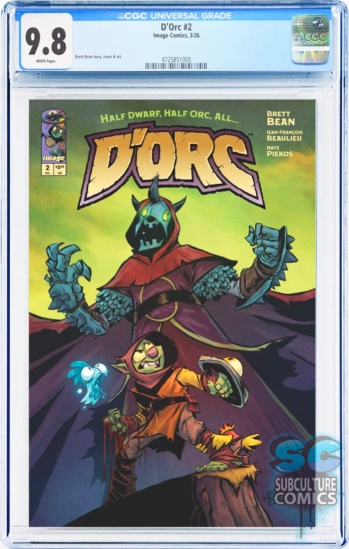 D'Orc #2 CGC 9.8