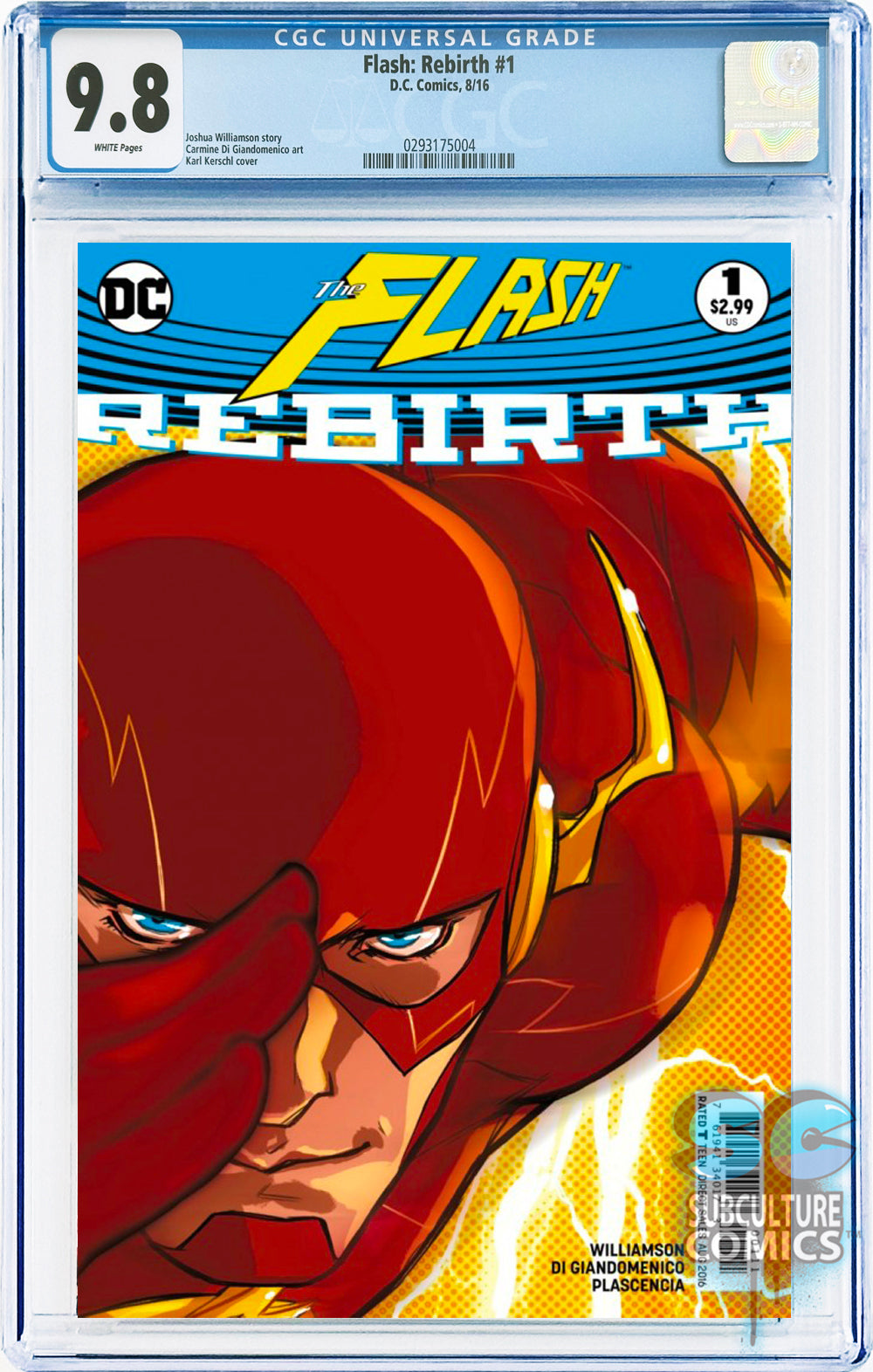 Flash: Rebirth #1 CGC 9.8