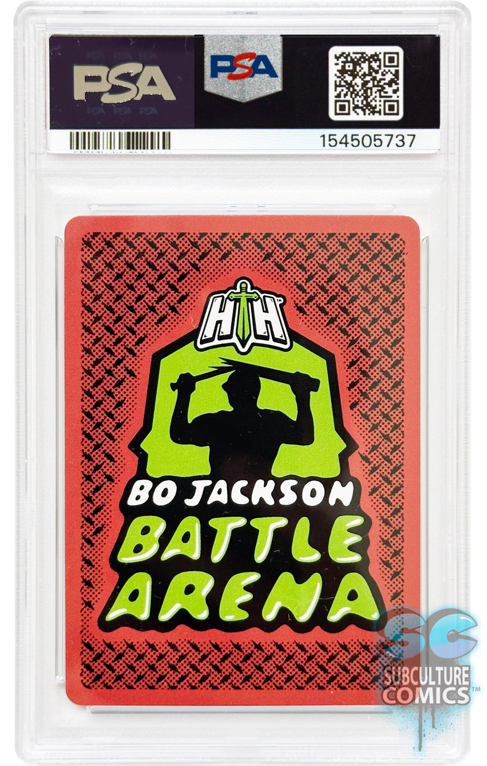 2024 Bo Jackson Battle Arena Alpha Edition: Gaveler Glow Battlefoil #12 - PSA 10 Gem Mint