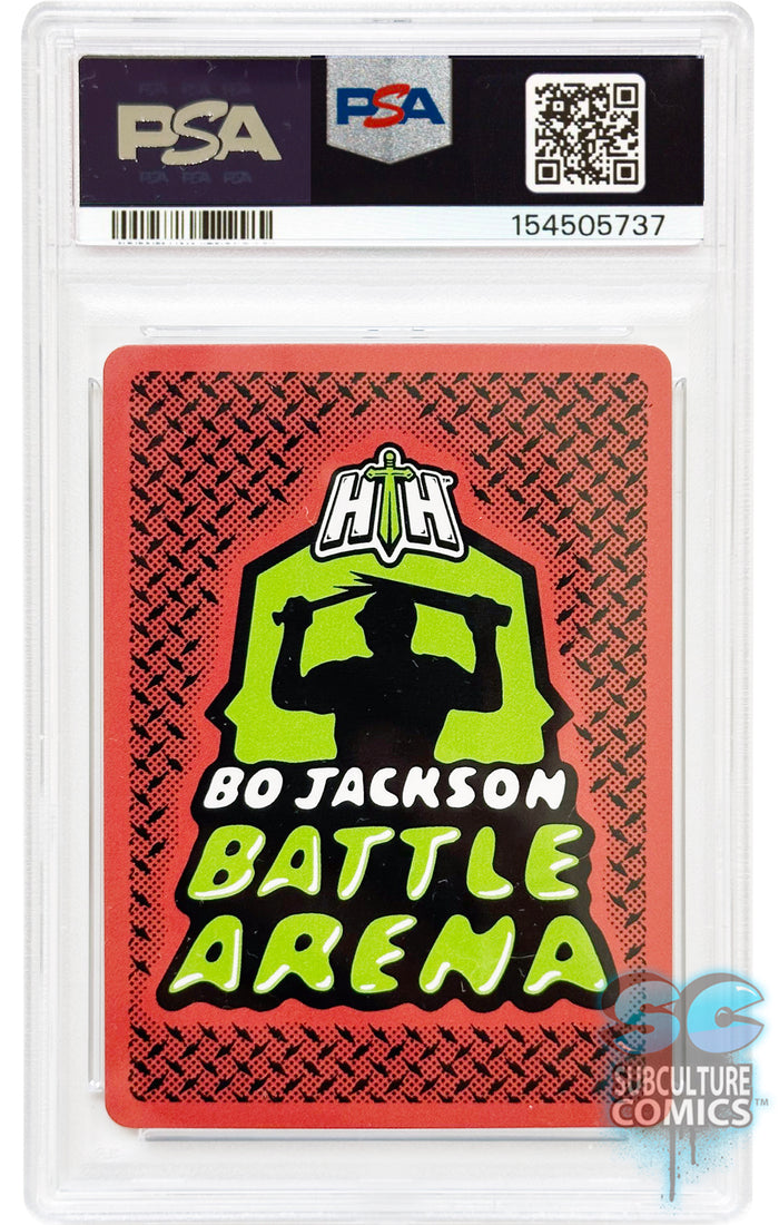 2024 Bo Jackson Battle Arena Alpha Edition: Gaveler Glow Battlefoil #12 - PSA 10 Gem Mint