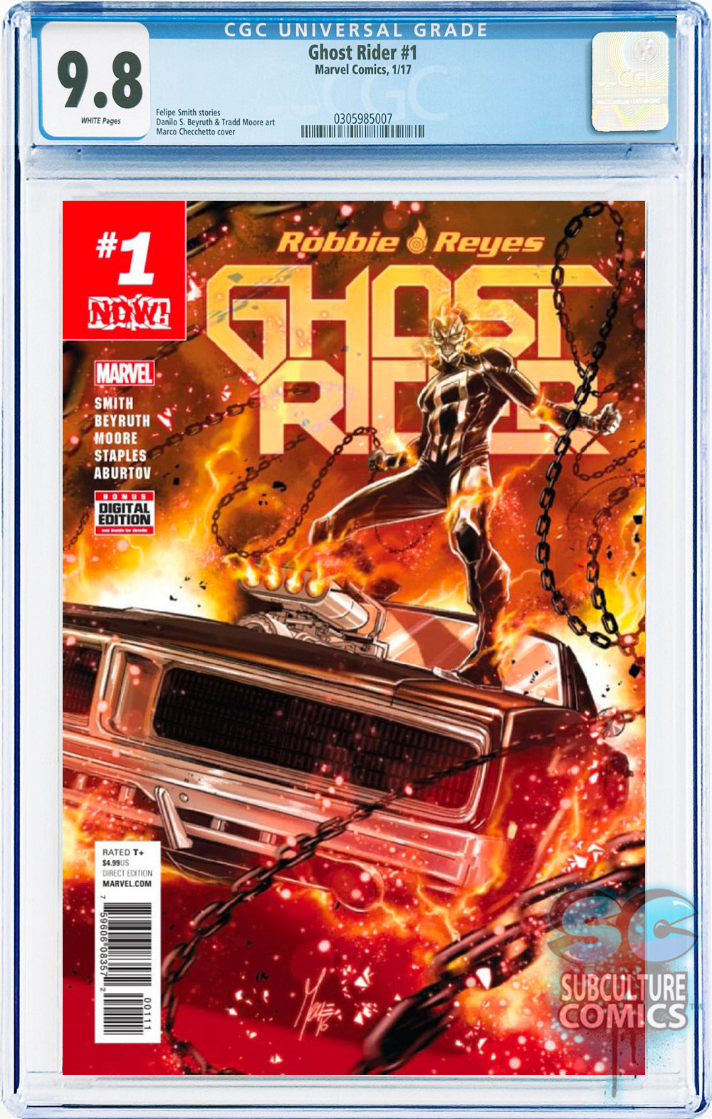 Ghost Rider #1 CGC 9.8