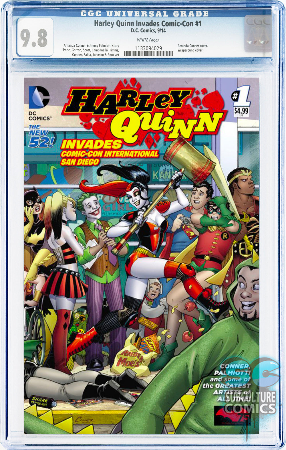 Harley Quinn Invades Comic-Con #1 CGC 9.8