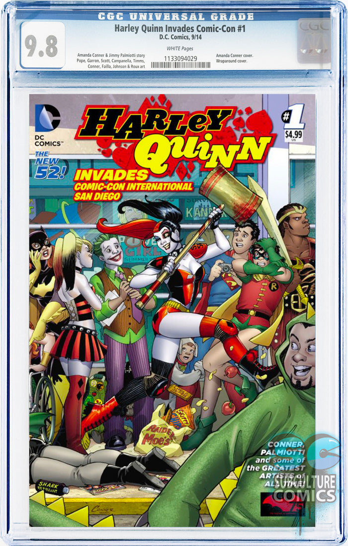 Harley Quinn Invades Comic-Con #1 CGC 9.8