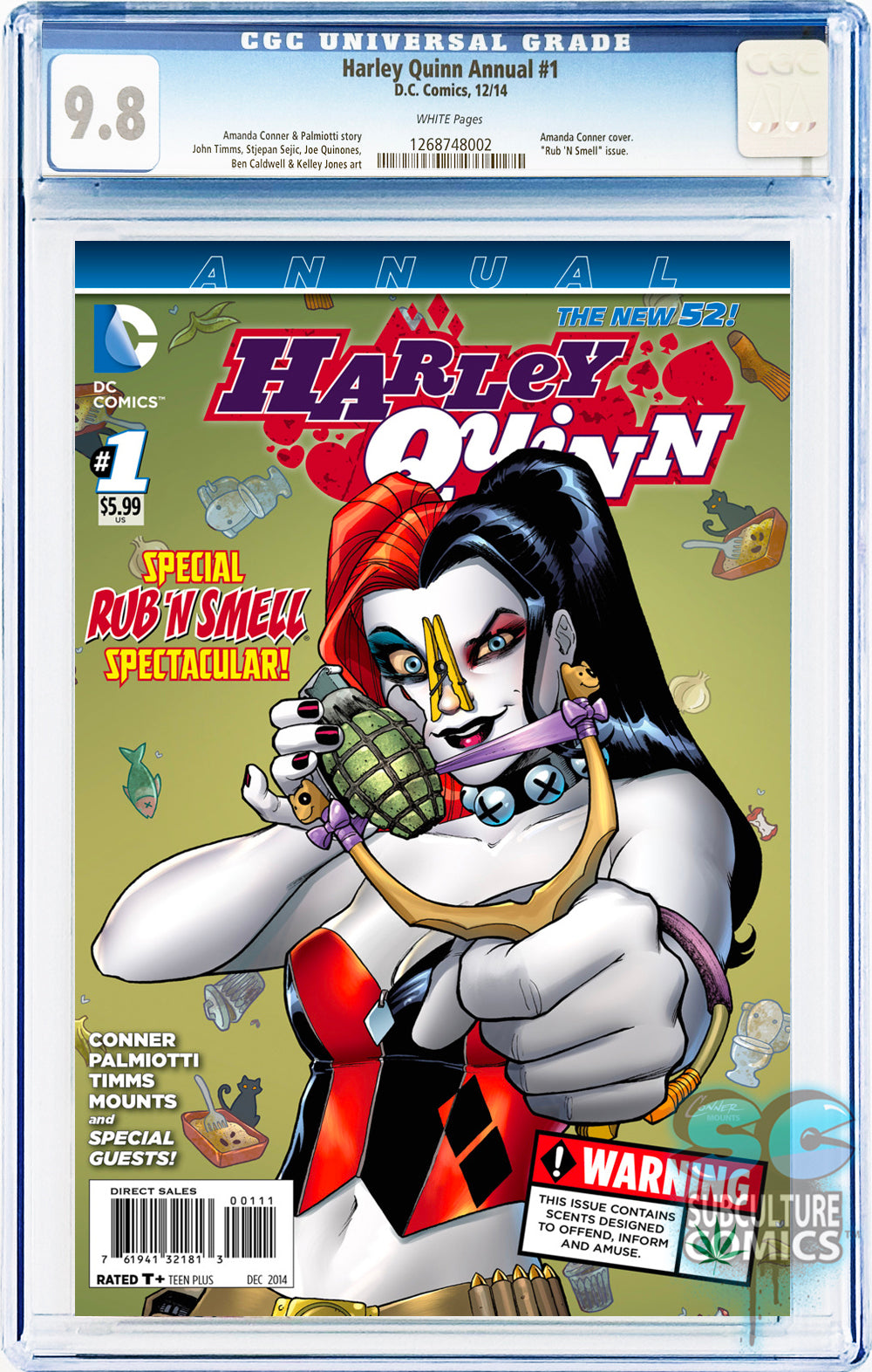 Harley Quinn Annual #1 CGC 9.8
