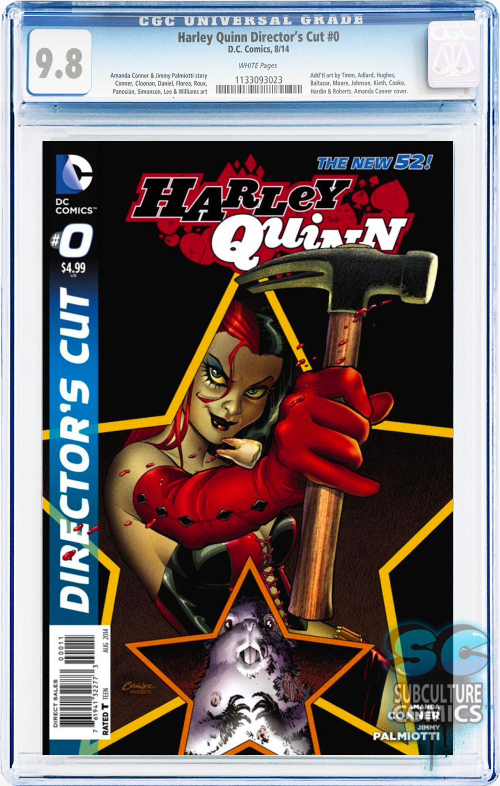 Harley Quinn Director's Cut #0 CGC 9.8