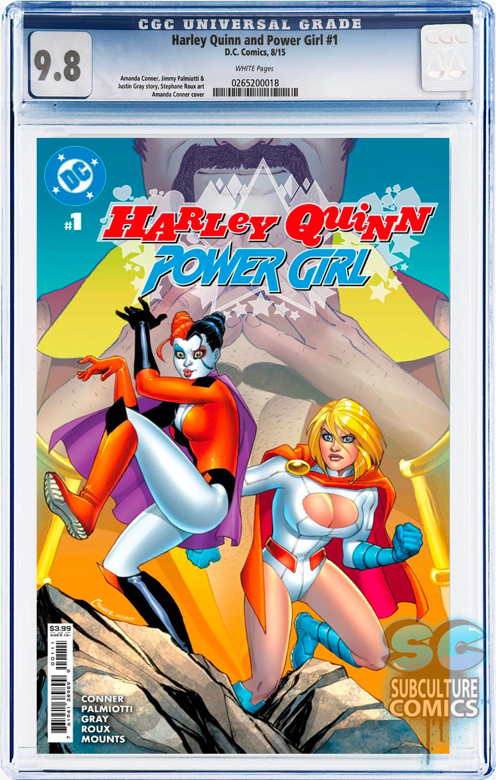 Harley Quinn and Power Girl #1 CGC 9.8