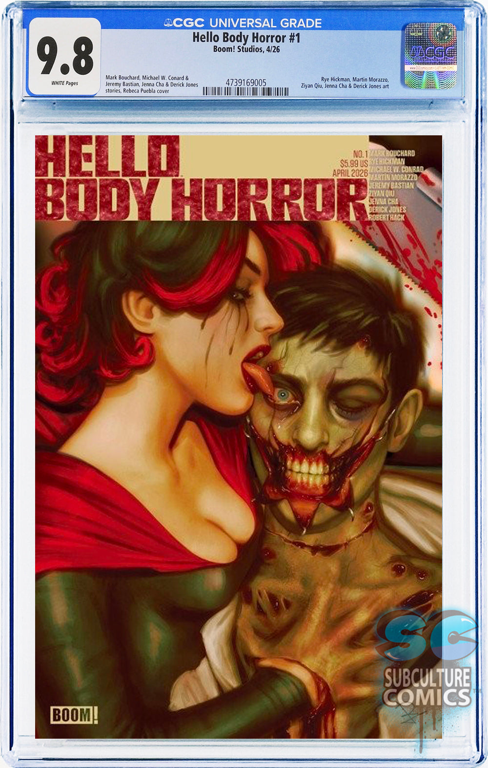 Hello Body Horror #1 CGC 9.8