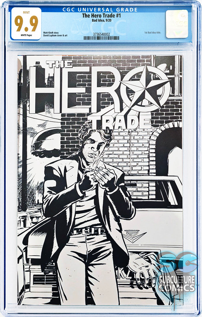 The Hero Trade #1 CGC 9.9