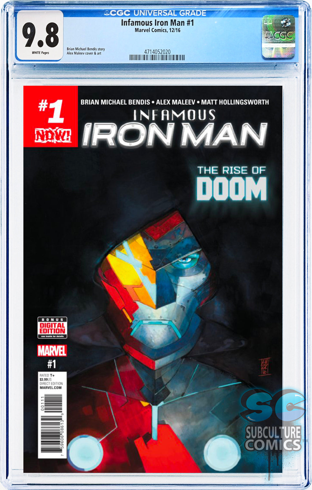 Infamous Iron Man #1 CGC 9.8