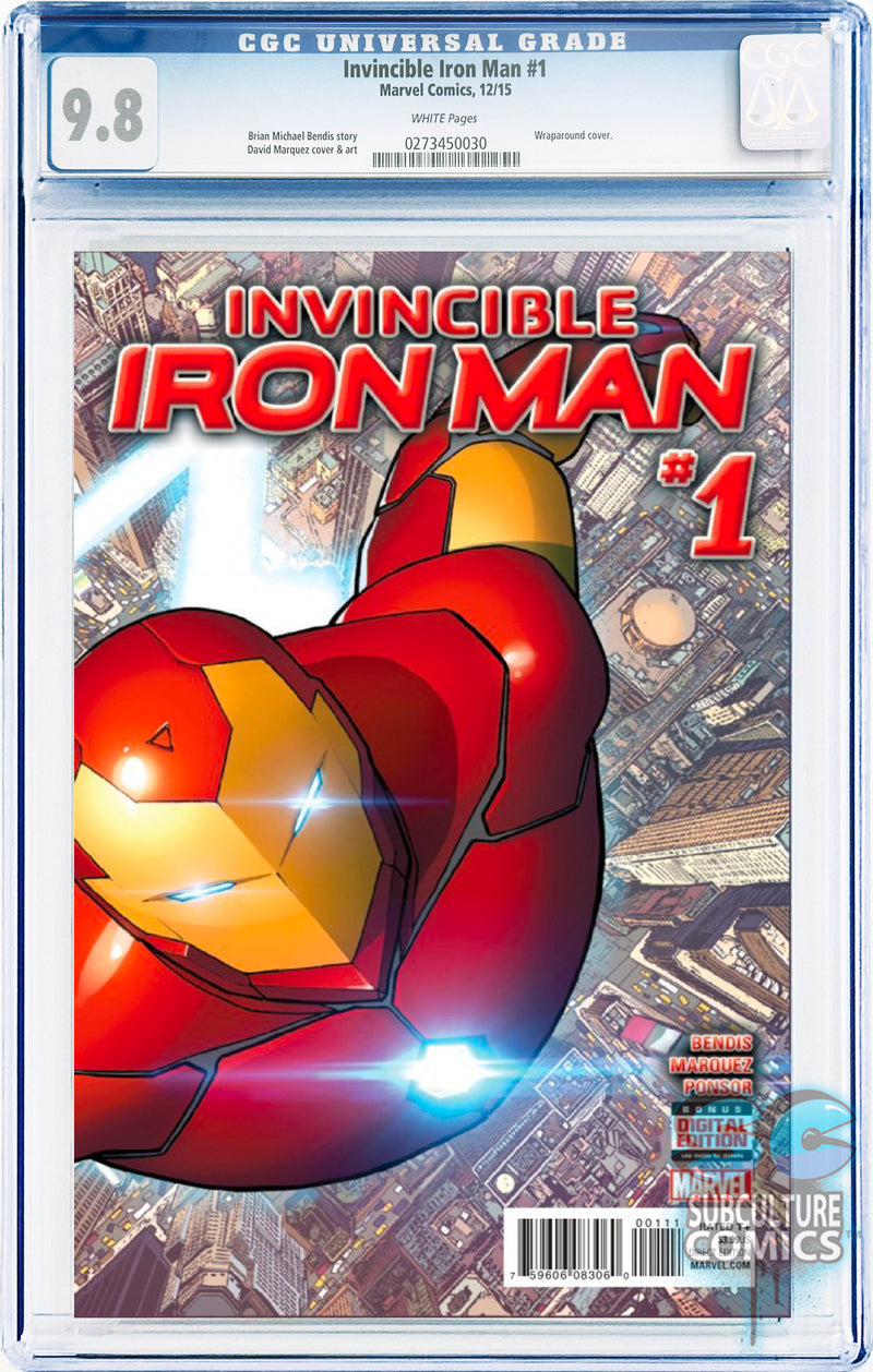 Invincible Iron Man #1 CGC 9.8