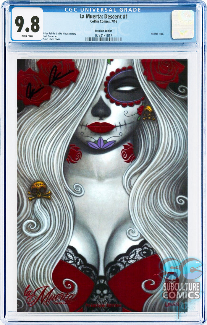 La Muerta: Descent #1 Red Foil Variant CGC 9.8