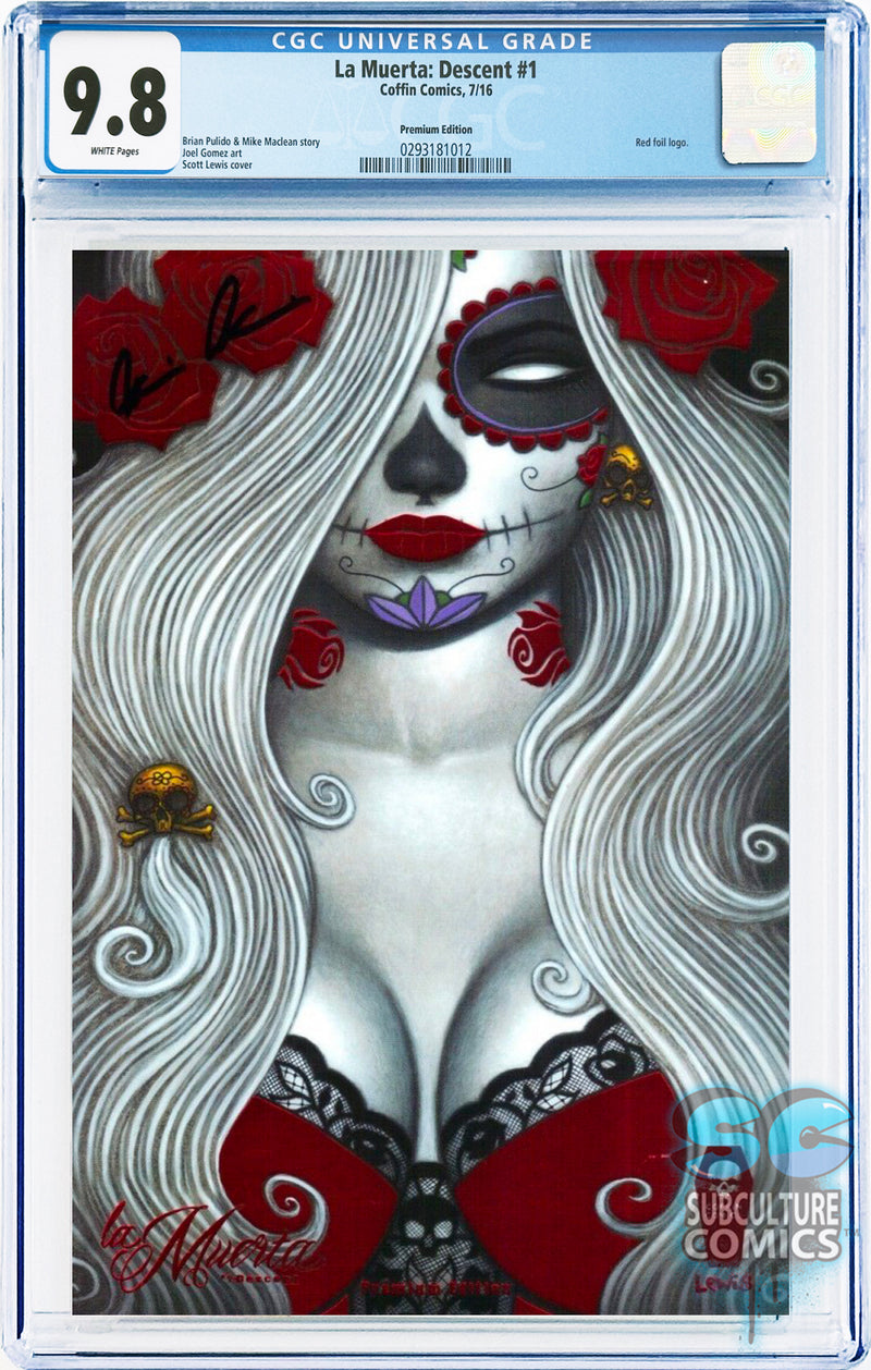 La Muerta: Descent #1 Red Foil Variant CGC 9.8