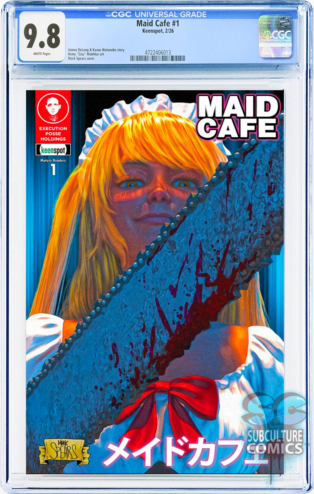 Maid Cafe #1 CGC 9.8