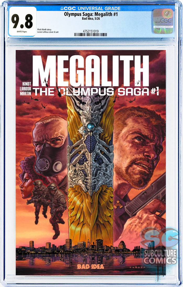 Olympus Saga: Megalith #1 CGC 9.8