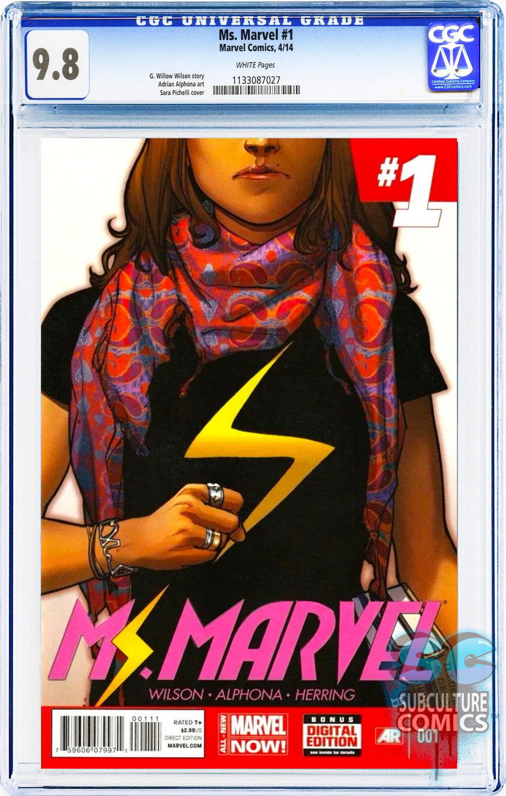 Ms. Marvel #1 CGC 9.8