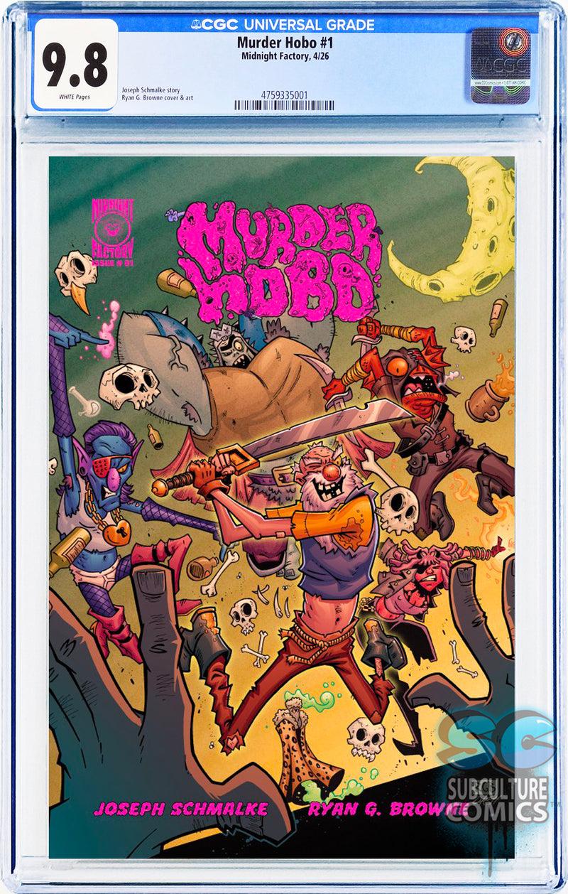 Murder Hobo #1 CGC 9.8