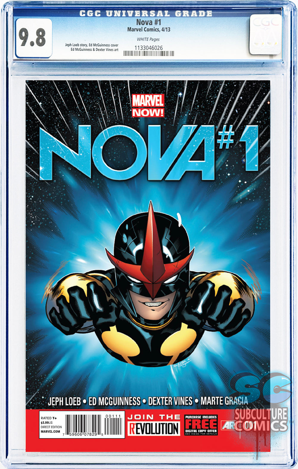 Nova #1 CGC 9.8