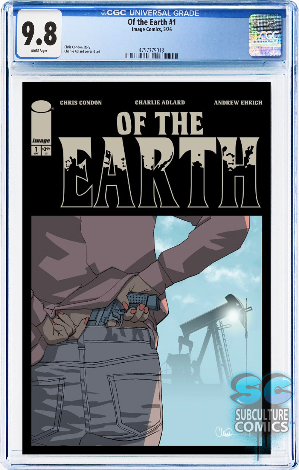 Of the Earth #1 CGC 9.8