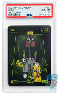 2024 Bo Jackson Battle Arena Alpha Edition: Ollie Glow Battlefoil #177 - PSA 10 Gem Mint