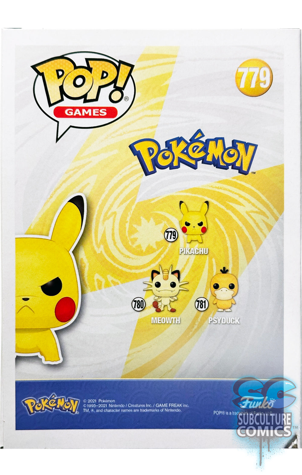 Funko Pop Vinyl Figure #779 Pikachu (Pokémon)