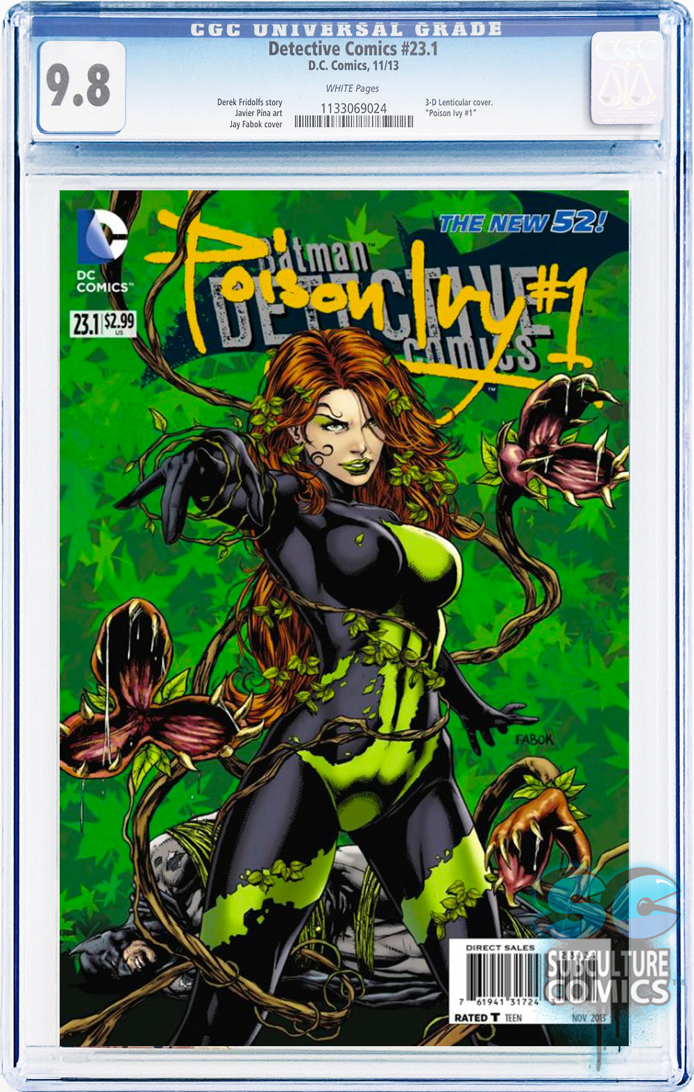 Detective Comics #23.1 (Poison Ivy #1) CGC 9.8