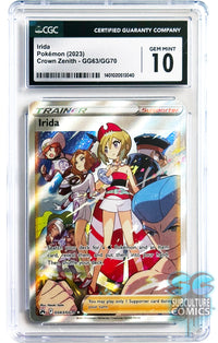 Pokémon Irida Crown Zenith GG63/GG70 - CGC 10 Gem Mint