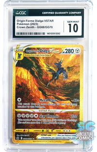 Pokémon Origin Forme Dialga VSTAR Crown Zenith GG68/GG70 - CGC 10 Gem Mint