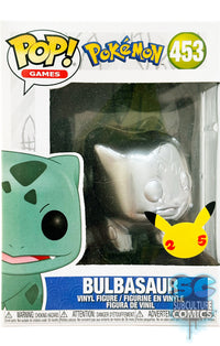 Funko Pop Vinyl Figure #453 Bulbasaur (Pokémon 25th Anniversary Edition)