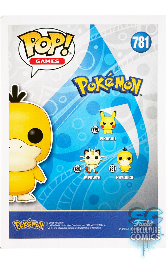 Funko Pop Vinyl Figure #781 Psyduck (Pokémon)