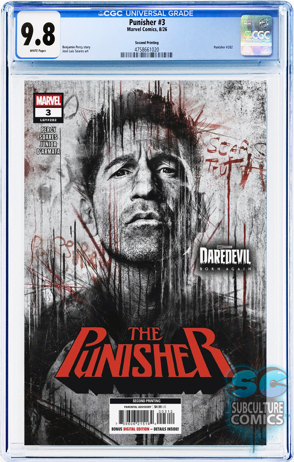 Punisher #3 Marvel Television Edition 2nd Print CGC 9.8