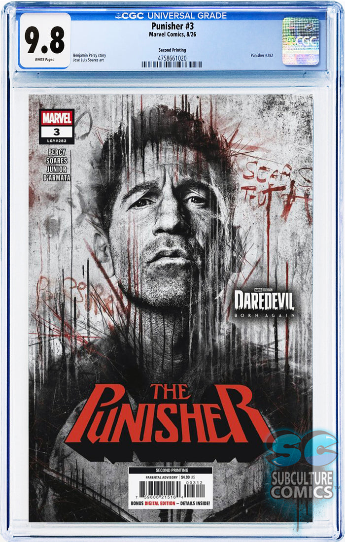 Punisher #3 Marvel Television Edition 2nd Print CGC 9.8